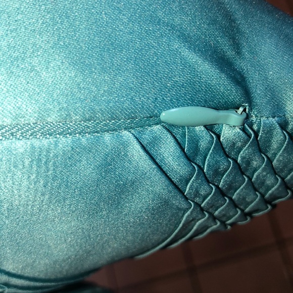 Newport Decorative Throw Pillows Teal Tilt A Whirl - Picture 6 of 8